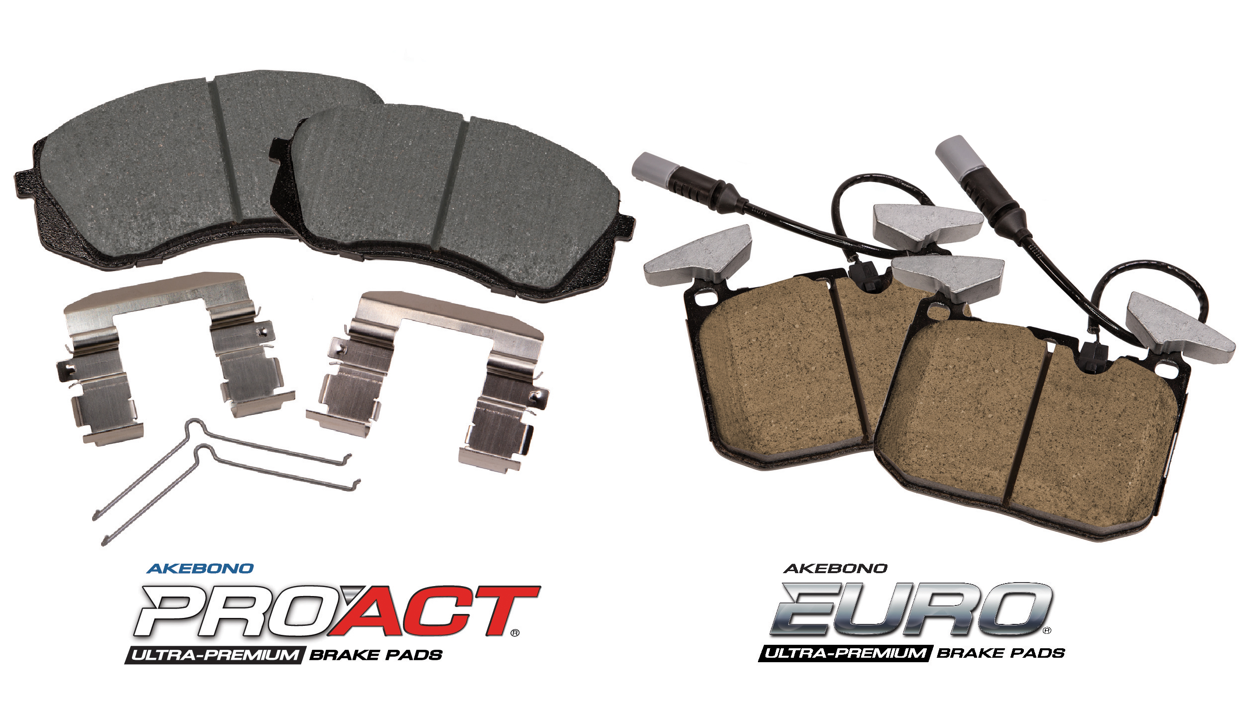 Akebono Releases ProACT And EURO Ultrapremium Disc Brake Pads; Eight